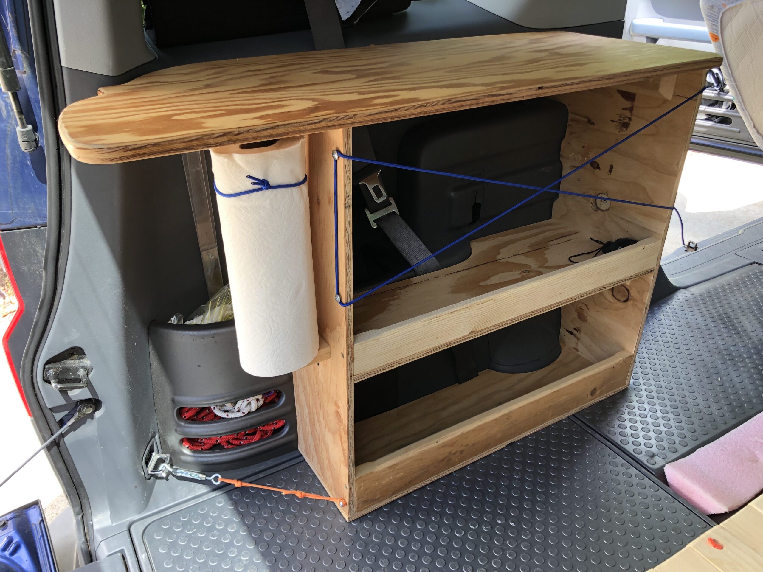 Honda Element Camper – Desk/Shelf